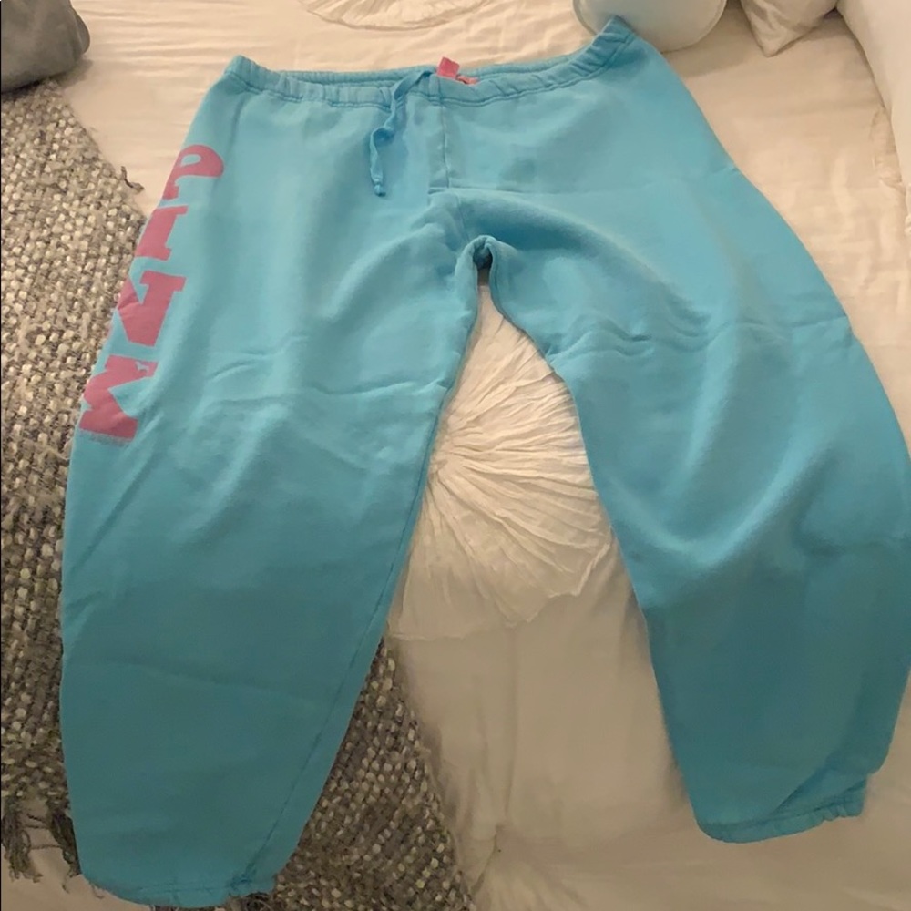 Pink joggers